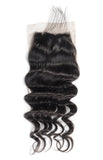 Transparent Brazilian Wave Lace  Closure