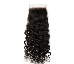Burmese curly lace closure